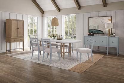 Citrus Heights - Pillar Trestle Table - Sand