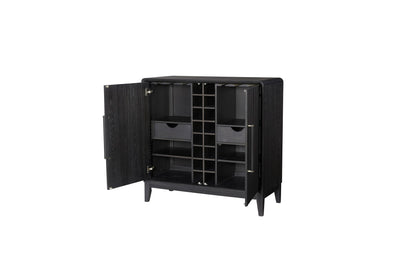 Elure - Bar Cabinet - Peppercorn