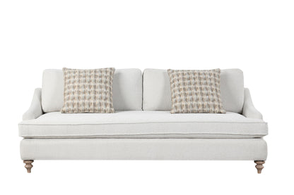 Citrus Heights - Sofa With 2 Pillows - White