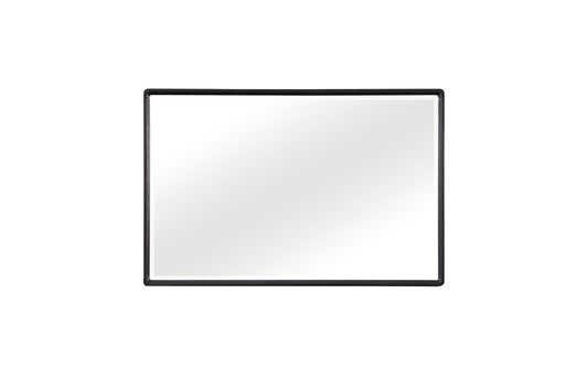 Elure - Rectangle Wood Mirror - Peppercorn