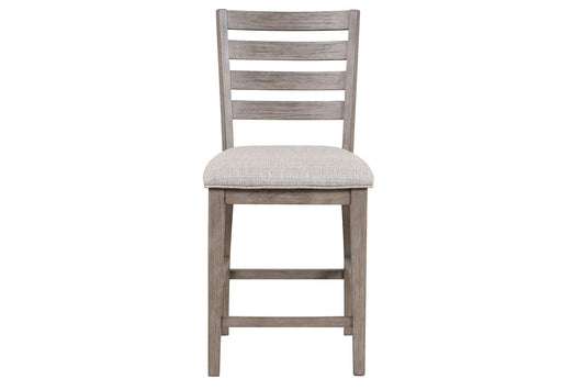 Will Dining - Counter Stools (Set of 2) - Gray / Brown