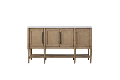 Citrus Heights - Cane Door, Cement Top Server - Sand