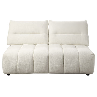 Loanna - Modular Loveseat - Beige Linen