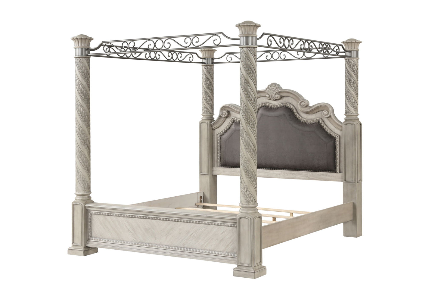 Coventry - Upholstered Panel Canopy Bed