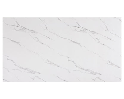 Vance - Faux Marble Dining Table - Charcoal & White