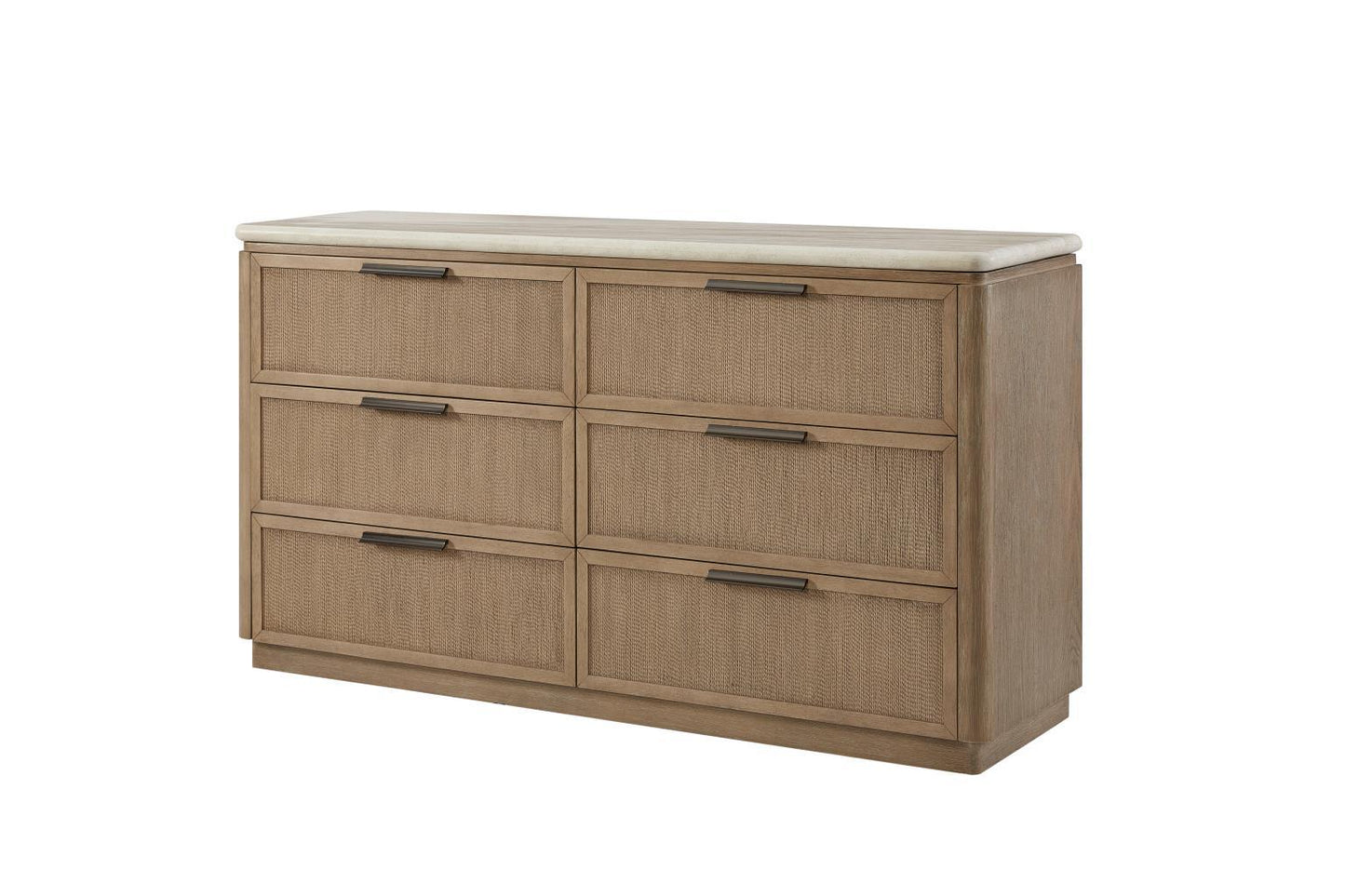 Trilogy - Dresser With Rope Drawer Fronts - Toffee