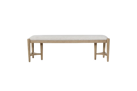 Citrus Heights - Bench - Sand / Pearl Silver