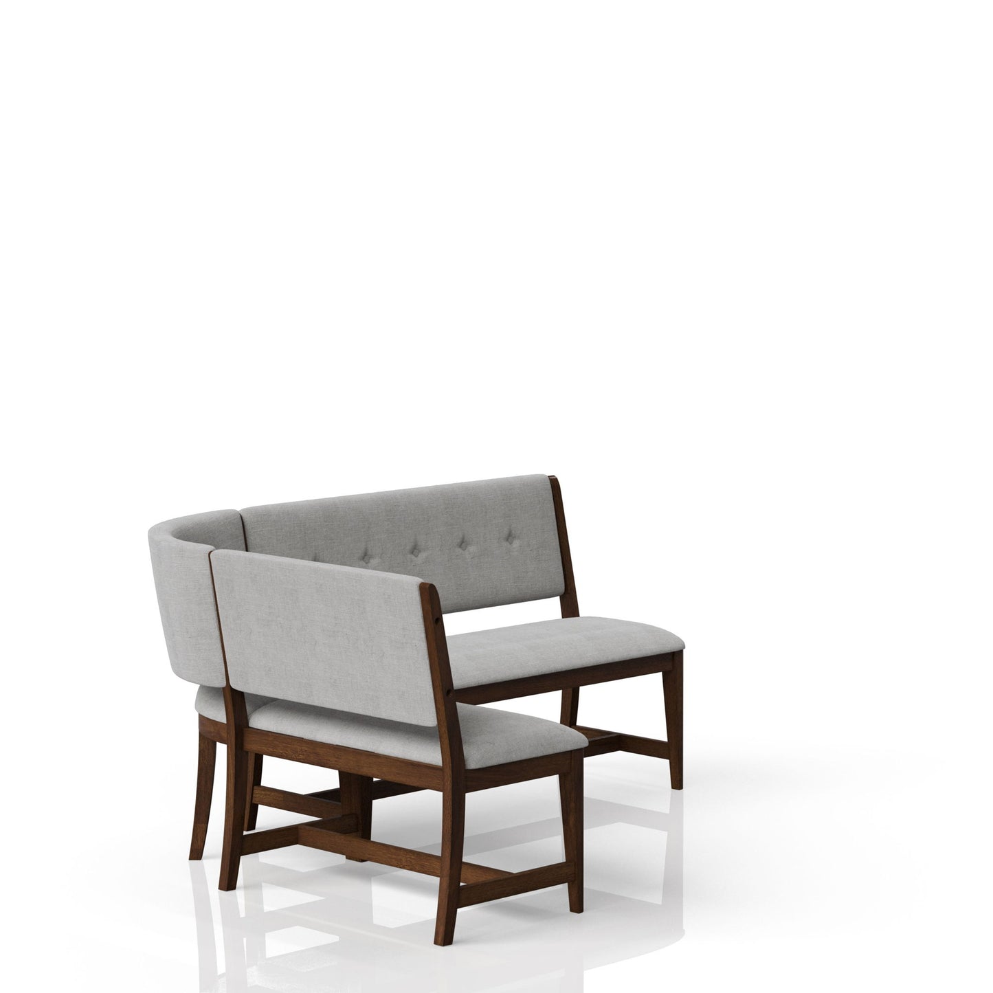 Dorval - Corner Bench - Cherry