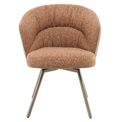 Lidi - Side Chair Set of 2) - Rust Orange