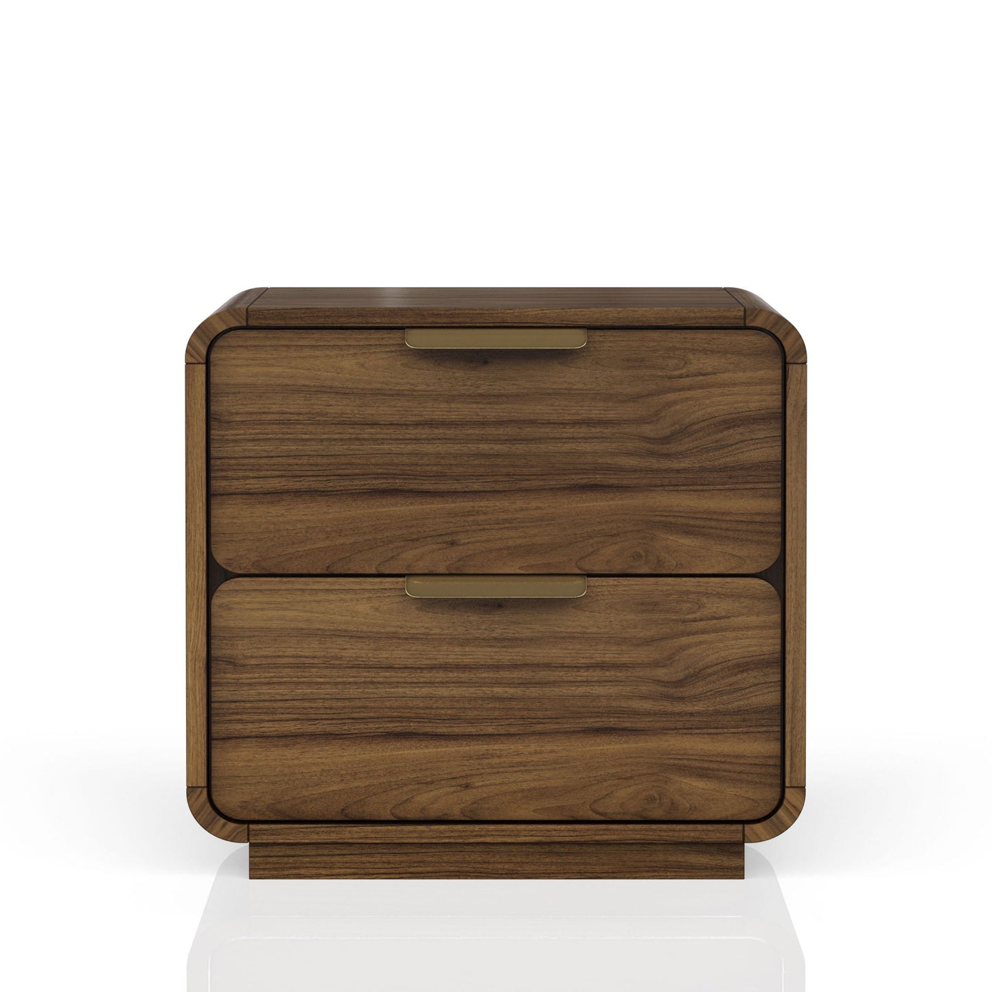 Summerfield - Nightstand With USB - Walnut