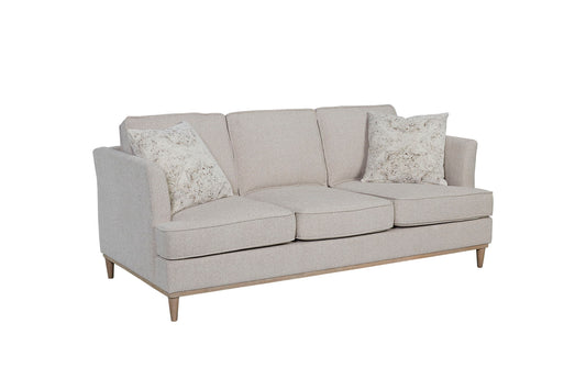Citrus Heights - Sofa With 2 Pillows - Pearl Silver