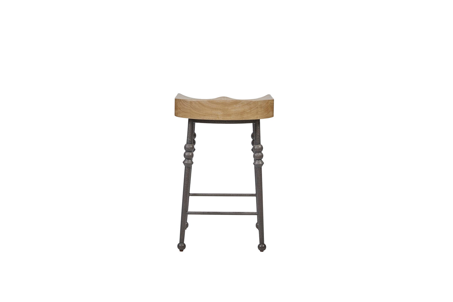 Tarrington - Counter Height Saddle Stool - Cashew