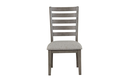 Will Dining - Side Chair (Set of 2) - Gray / Brown