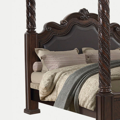 Coventry - Upholstered Panel Canopy Bed