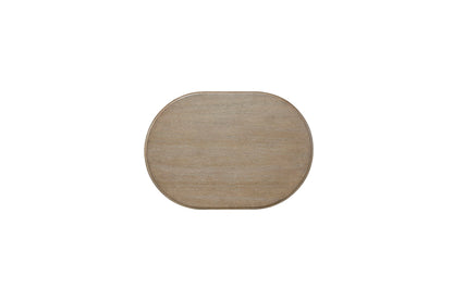 Citrus Heights - Chairside Table - Ocean / Light Brown