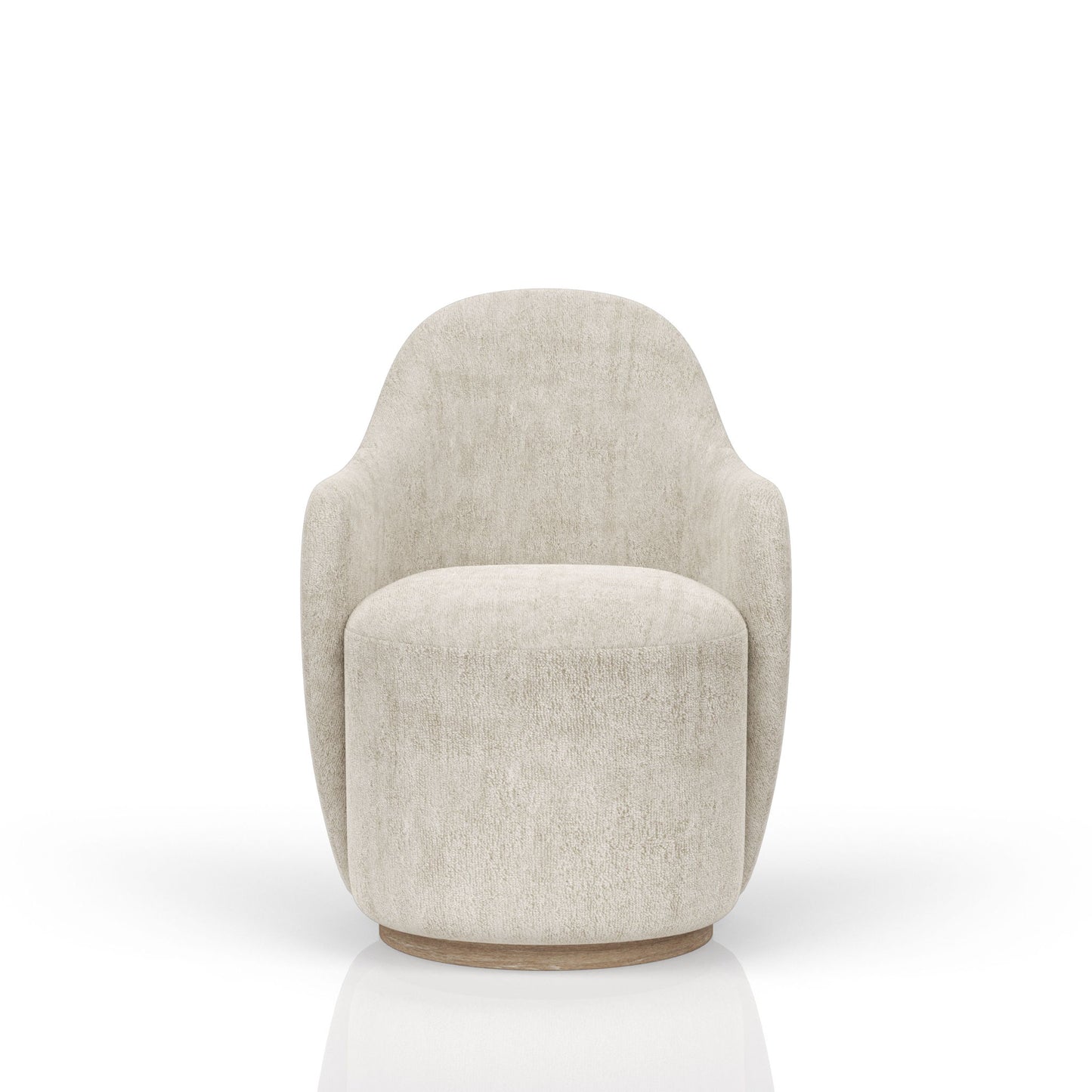 Trilogy - Barrel Chair (Set of 2) - Ivory