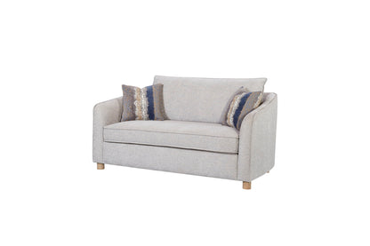 Trilogy - Loveseat - Pearl Silver