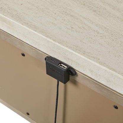 Trilogy - Two Drawer Nightstand With Rope Fronts - Toffee