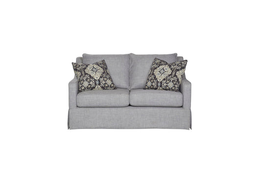 Citrus Heights - Loveseat With 2 Pillows - Gray