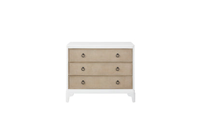 Citrus Heights - Hall Chest - White / Light Brown