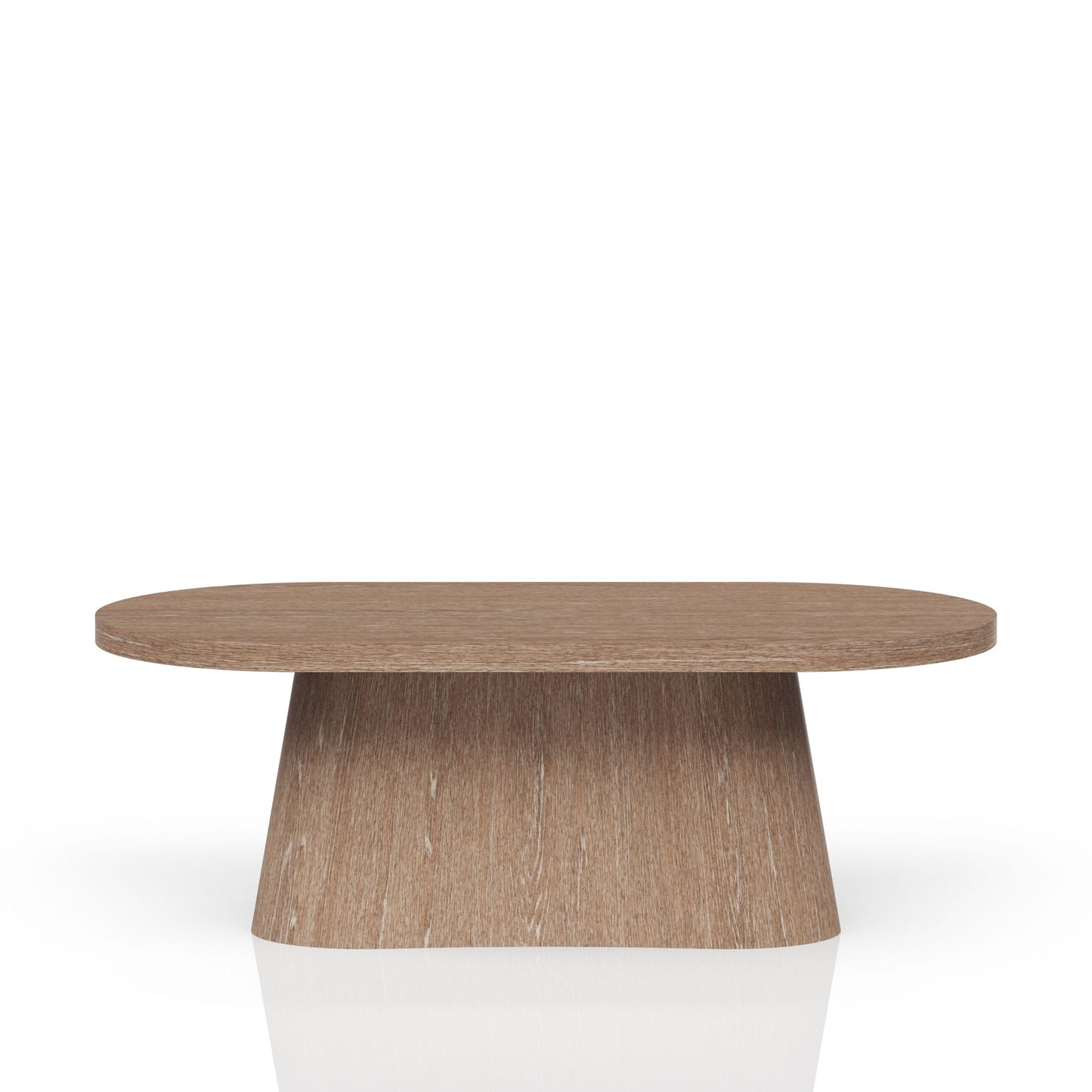 Trilogy - Oval Pedestal Dining Table - Cocoa