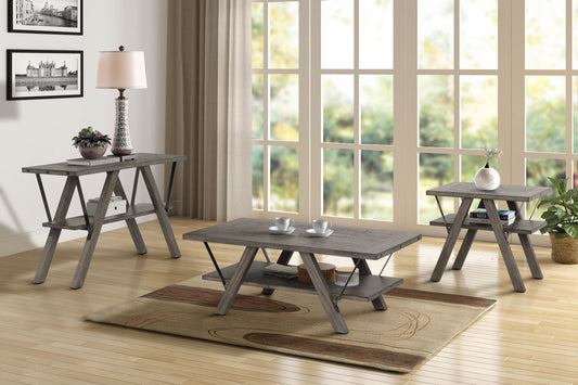 Harlocke - End Table - Gray