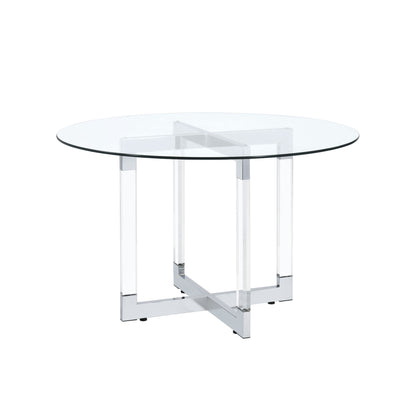 Zurich - Round Dining Table Complete - White