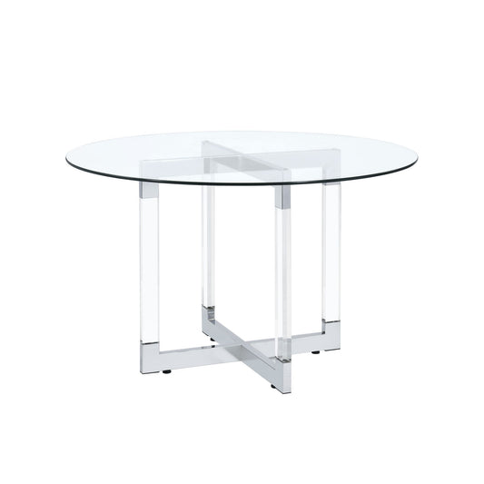 Zurich - Round Dining Table Complete - White