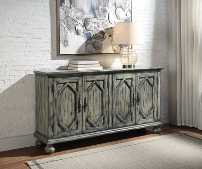 Pavan - Console Cabinet - Rustic Gray