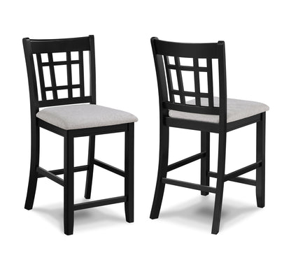 Hartwell - Counter Height Chair (Set of 2) - Light Gray