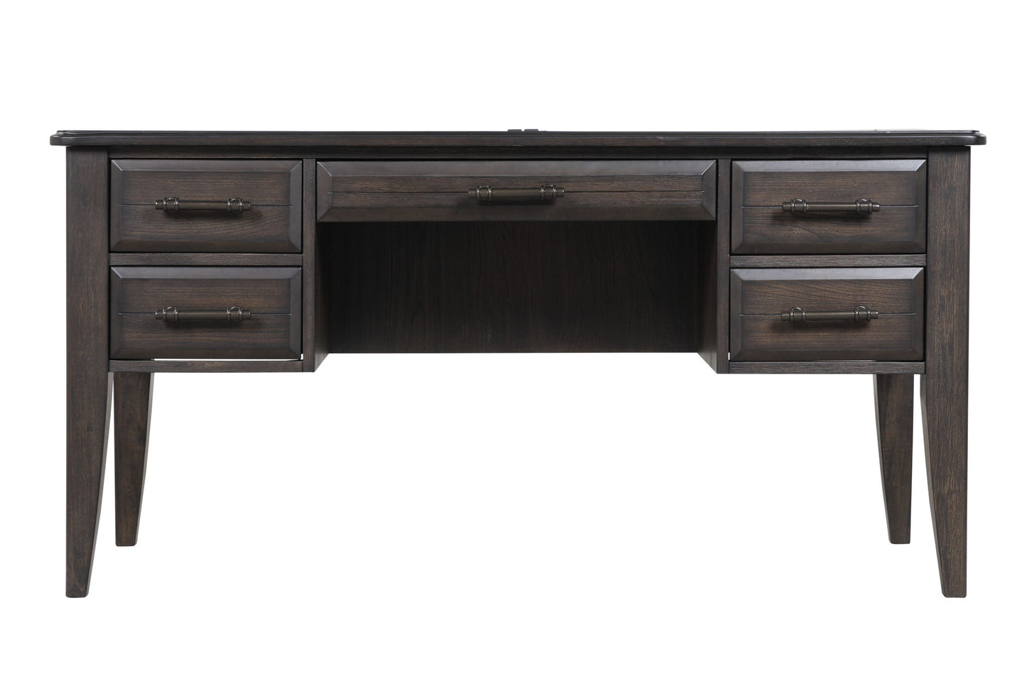 Bellamy Lane - 5 Drawer Desk - Mahogany