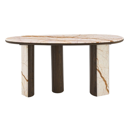 Haidar - Table With Marble Top