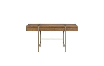 Elure - Writing Desk With USB - Latte