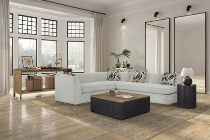 Elure - Channel Accent Table - Peppercorn