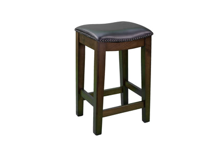 Carmina - Stool (Set of 2) - Dark Brown / Black