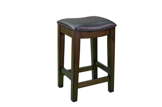 Carmina - Stool (Set of 2) - Dark Brown / Black
