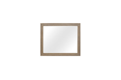 Citrus Heights - Rectangle Wood Mirror - Sand