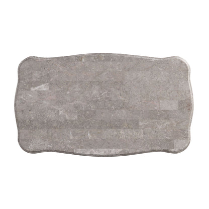 Ciddrenar - Coffee Table - Marble Top & White Finish