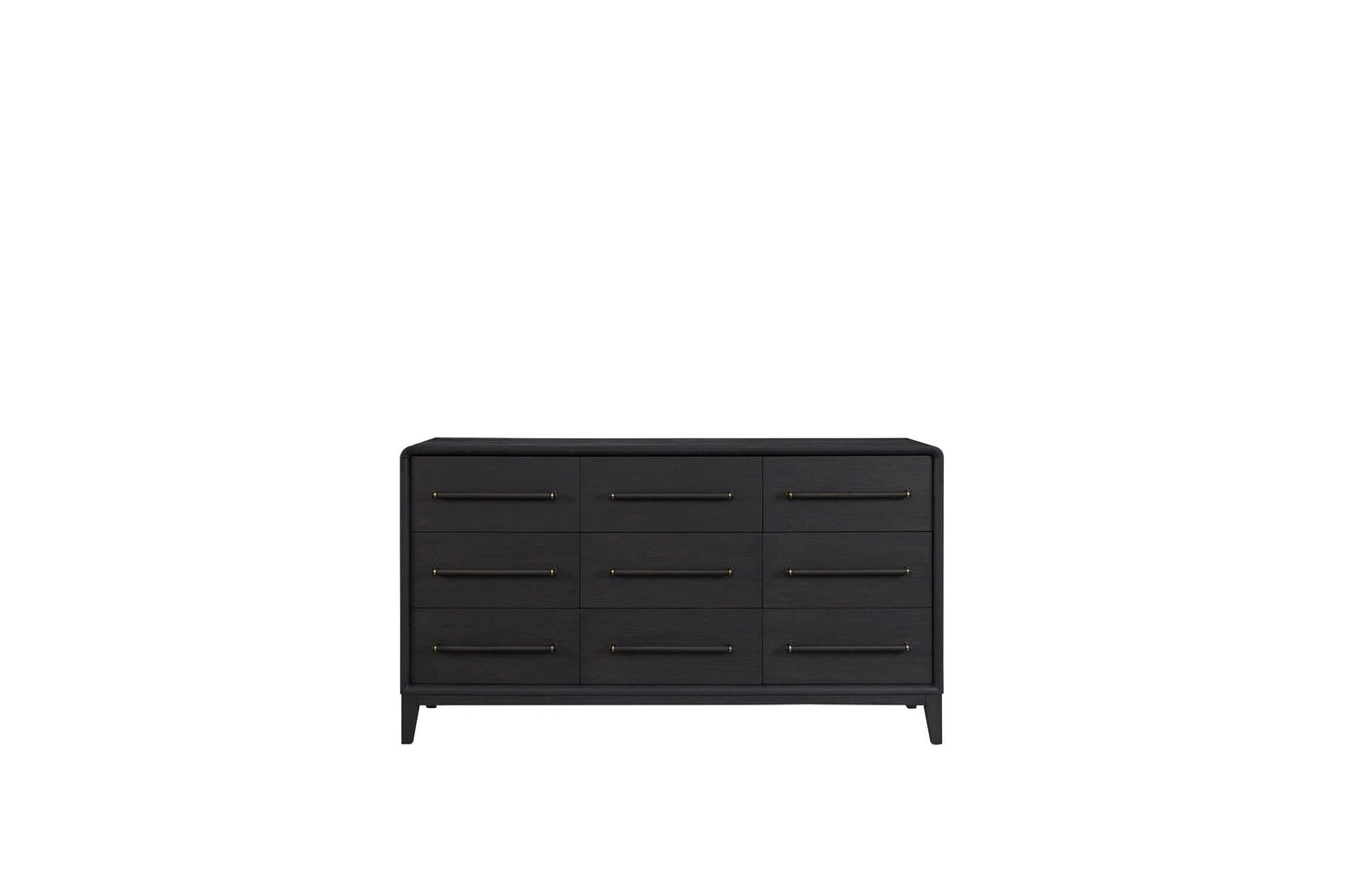 Elure - 9 Drawer Dresser - Peppercorn